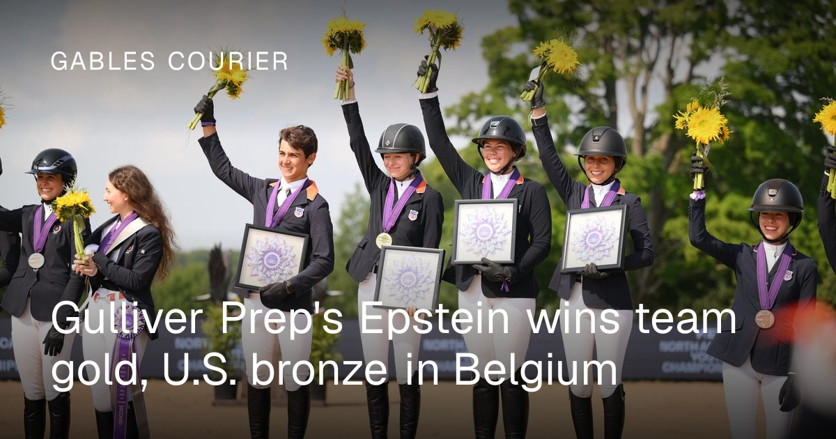 Deviantart Gulliver Gulliver Prep's Epstein wins team gold, U.S. bronze in Belgium | Gables ...